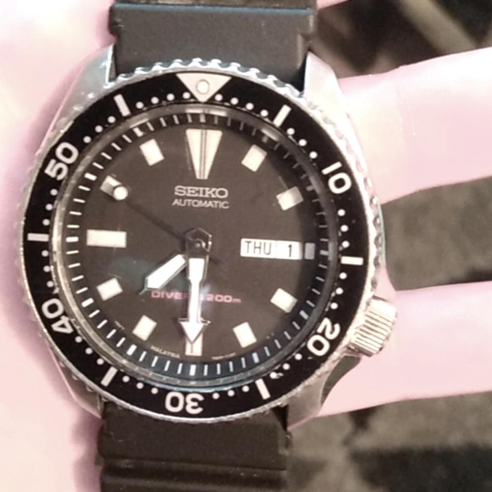 Seiko automatic divers watch